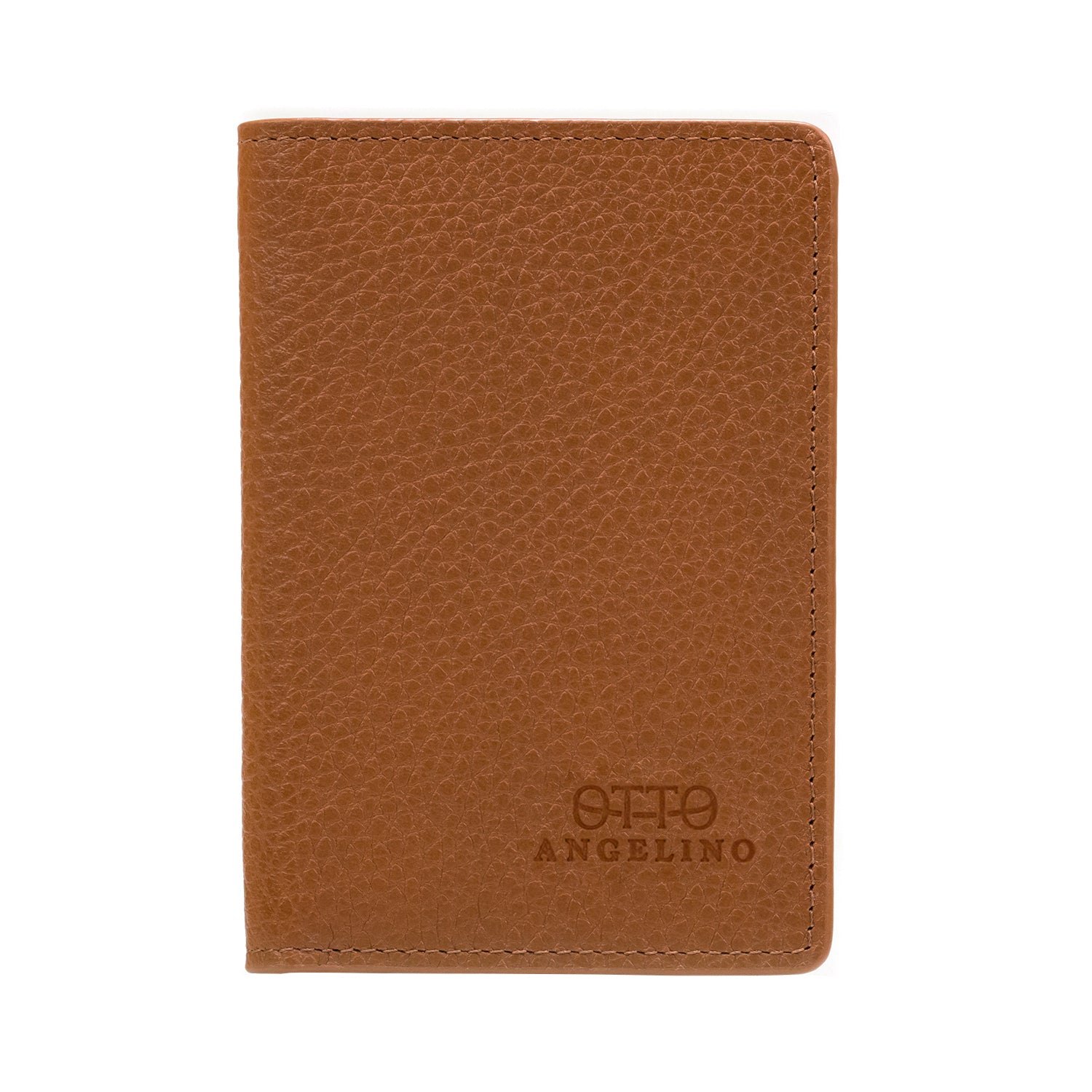 Otto Angelino Angelino Real Leather Passport Wallet, RFID Blocking